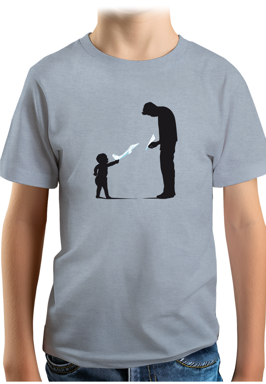 T-Shirt Garçon Père Et Fils Avion
