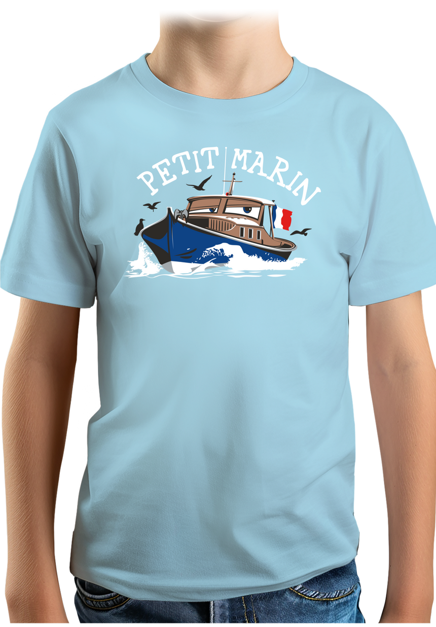 T-Shirt Garçon Bateau petit marin film