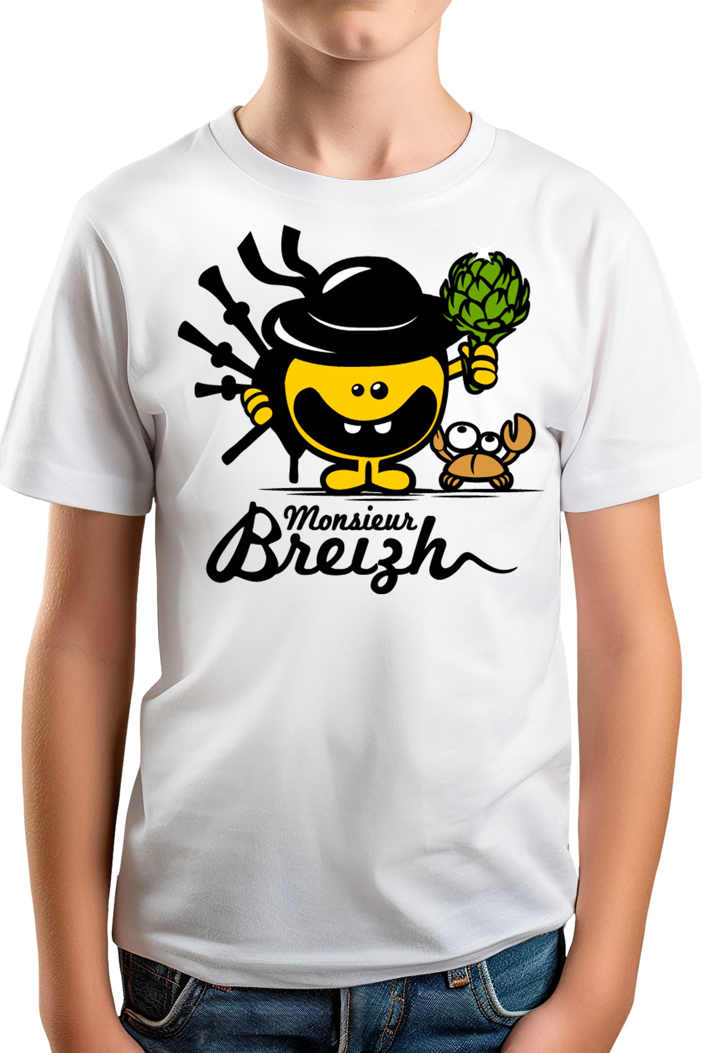 T-Shirt Garçon Mister Breizh