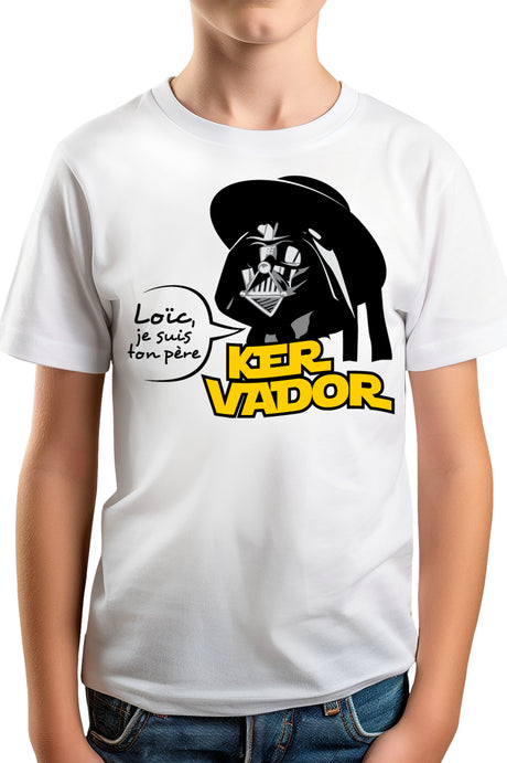 T-Shirt Garçon Kervador Et Son Fils Loic