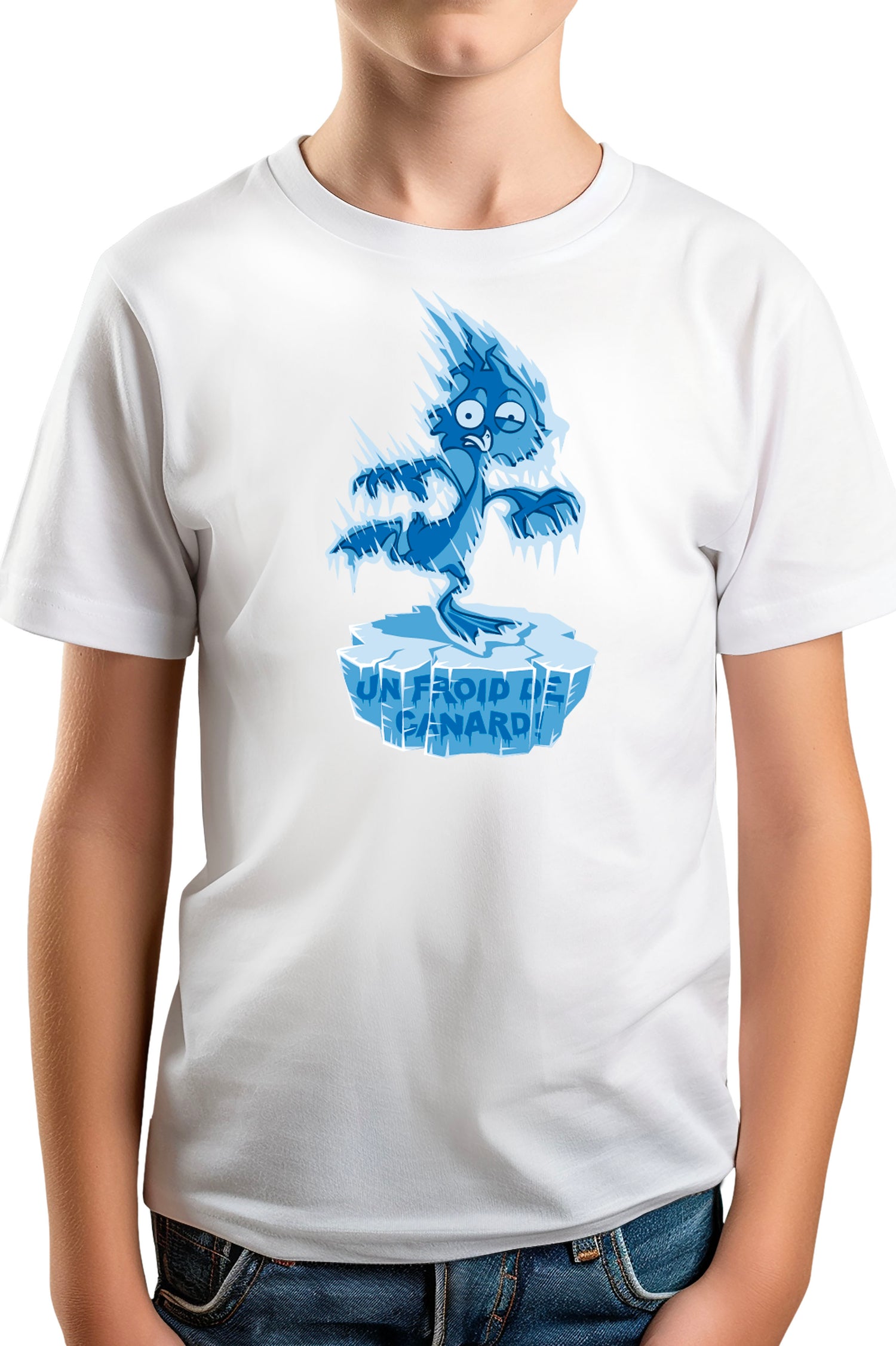 T-Shirt Garçon Froid de Canard