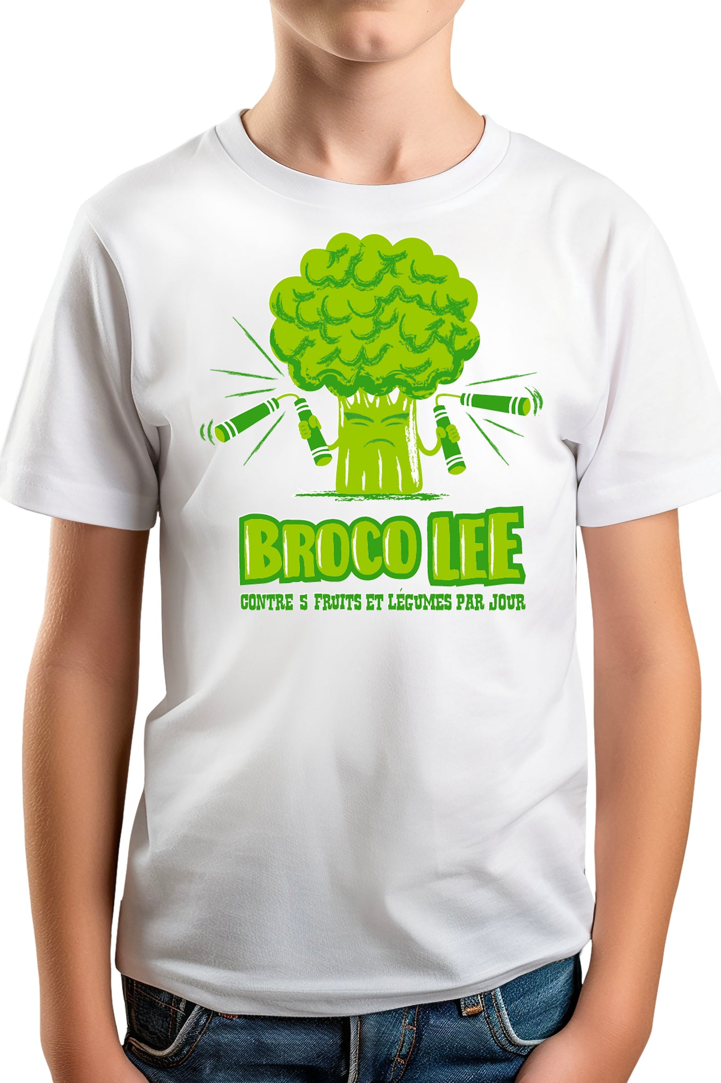 T-Shirt Garçon Broco Lee 5 fruits et légumes