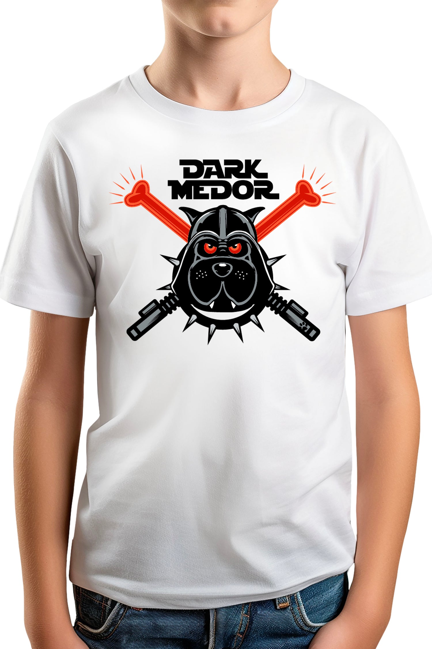 T-Shirt Garçon Dark Medor