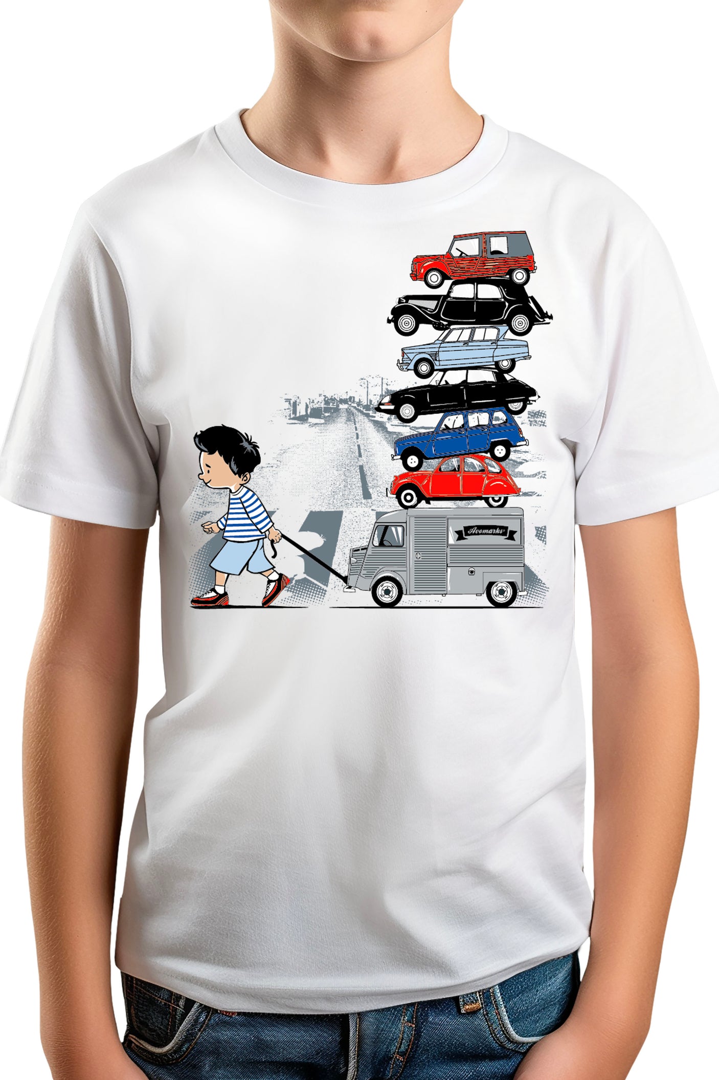 T-Shirt Garçon Ma french collection