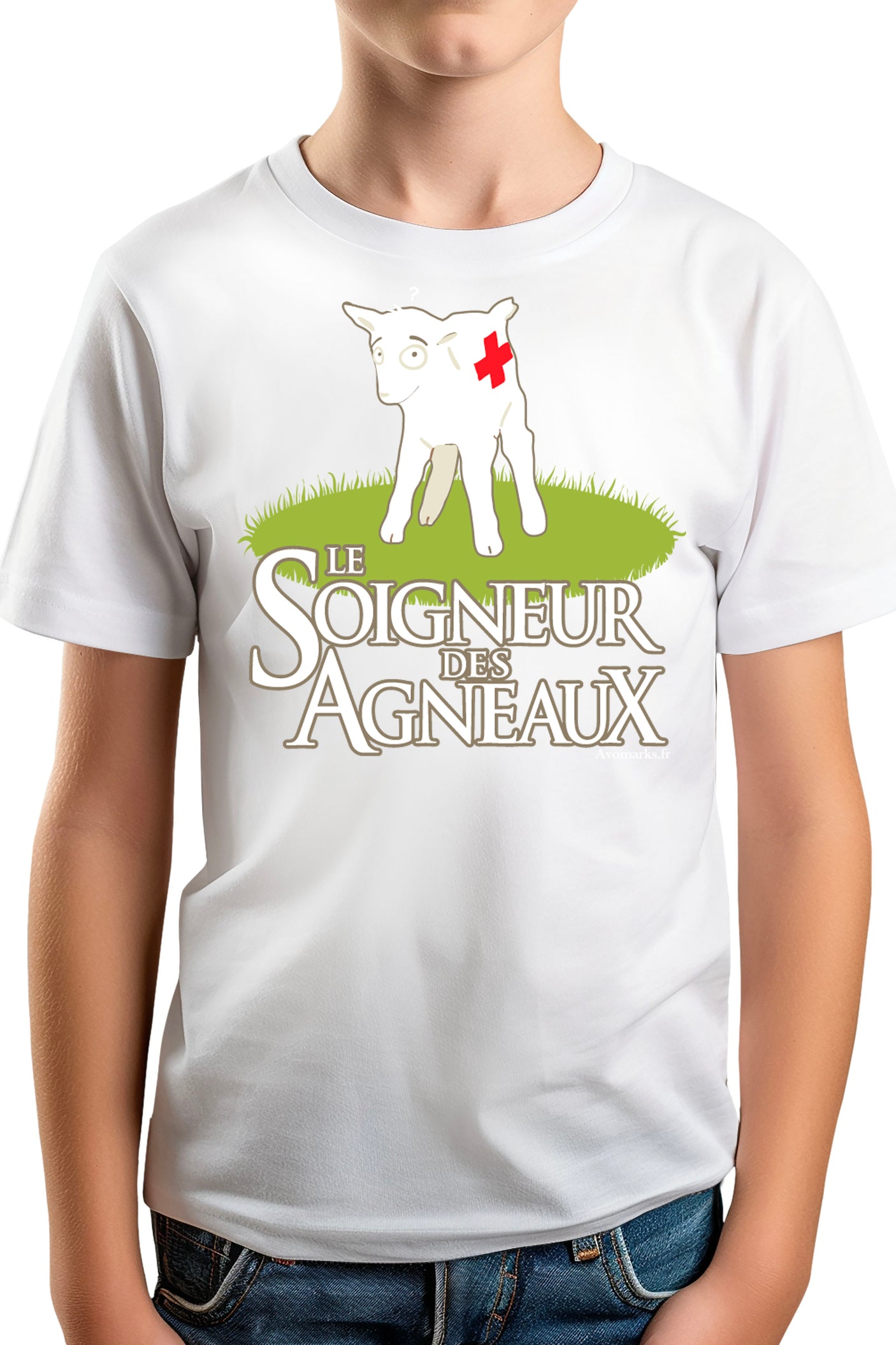 T-Shirt Garçon Soigneur des agneaux