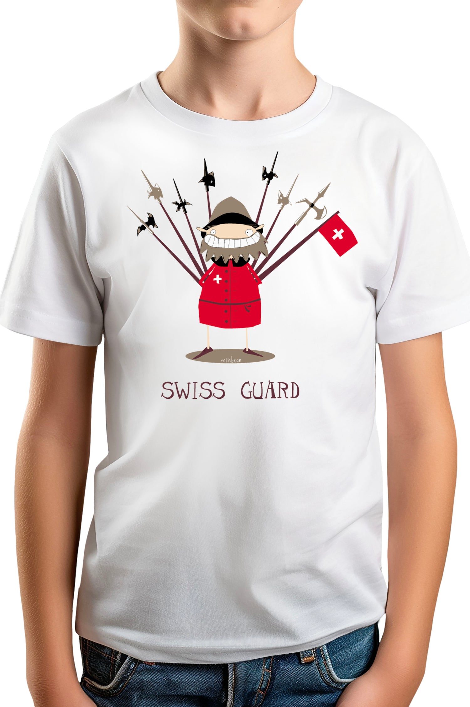 T-Shirt Garçon Swiss Guard
