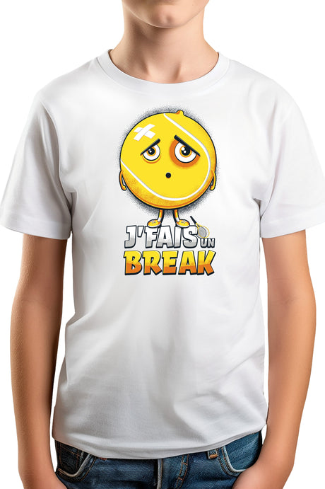 T-Shirt Garçon Balle de break