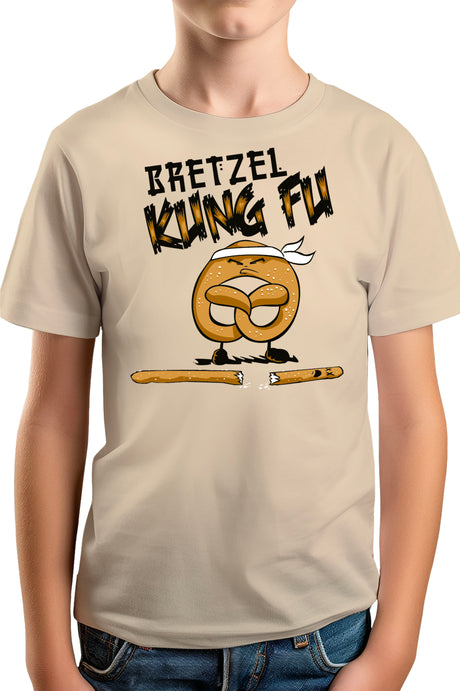 T-Shirt Garçon Le Bretzel est plus fort que le Stick