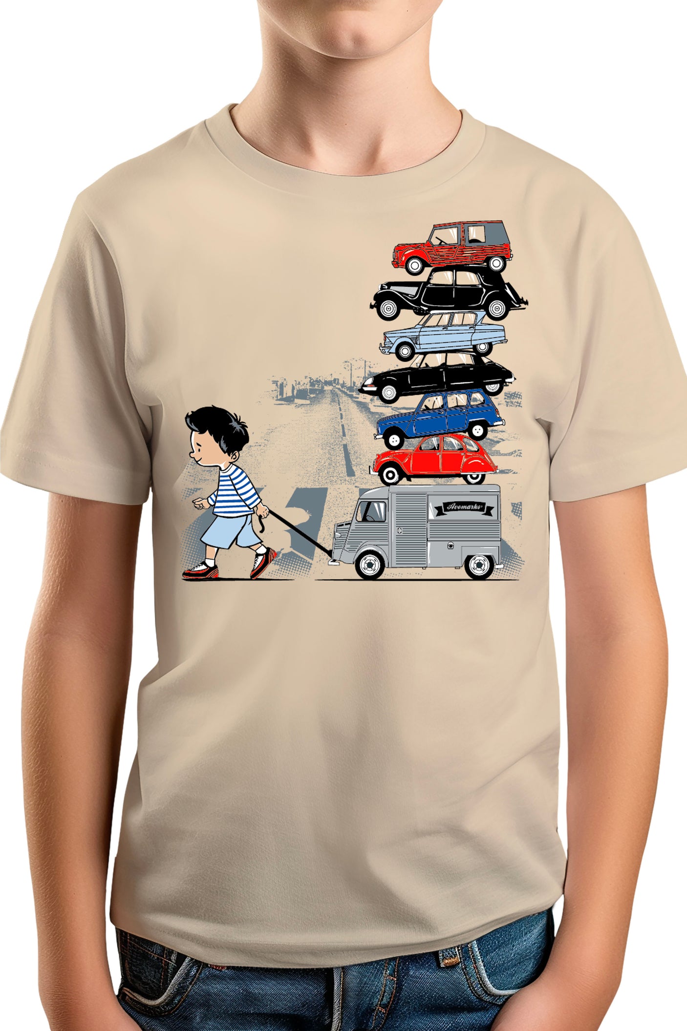 T-Shirt Garçon Ma french collection