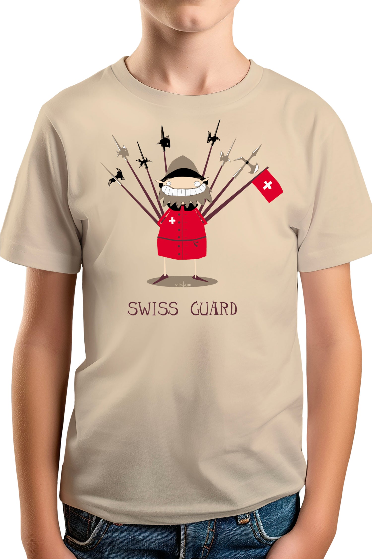 T-Shirt Garçon Swiss Guard