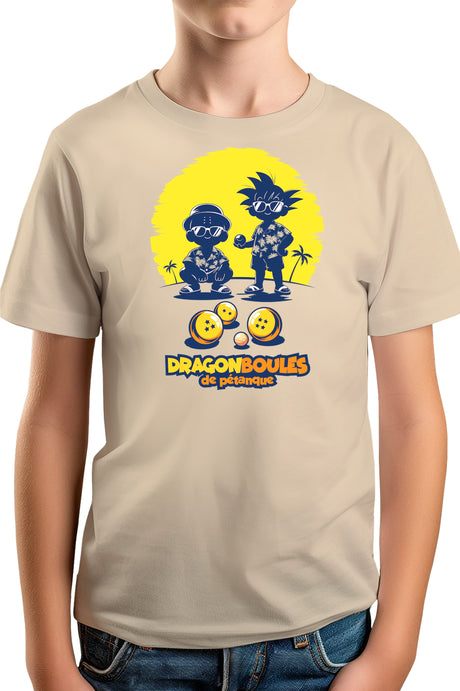 T-Shirt Garçon Joueurs de pétanque