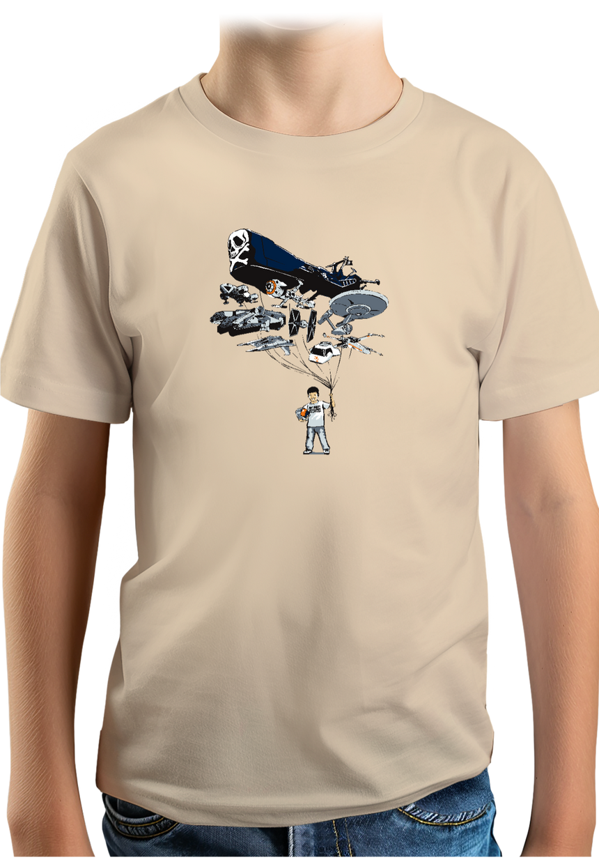 T-Shirt Garçon La collection de vaisseaux