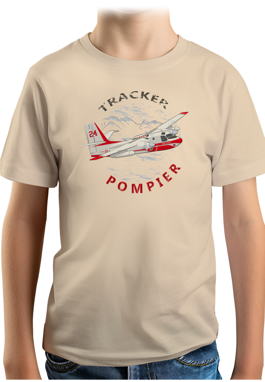 T-Shirt Garçon Le tracker des secours