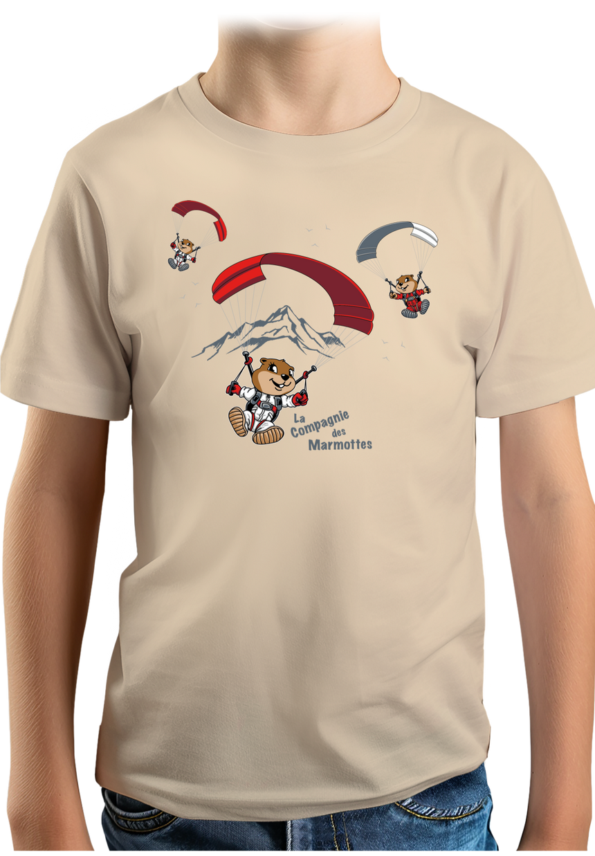 T-Shirt Garçon Le Vol des Marmottes