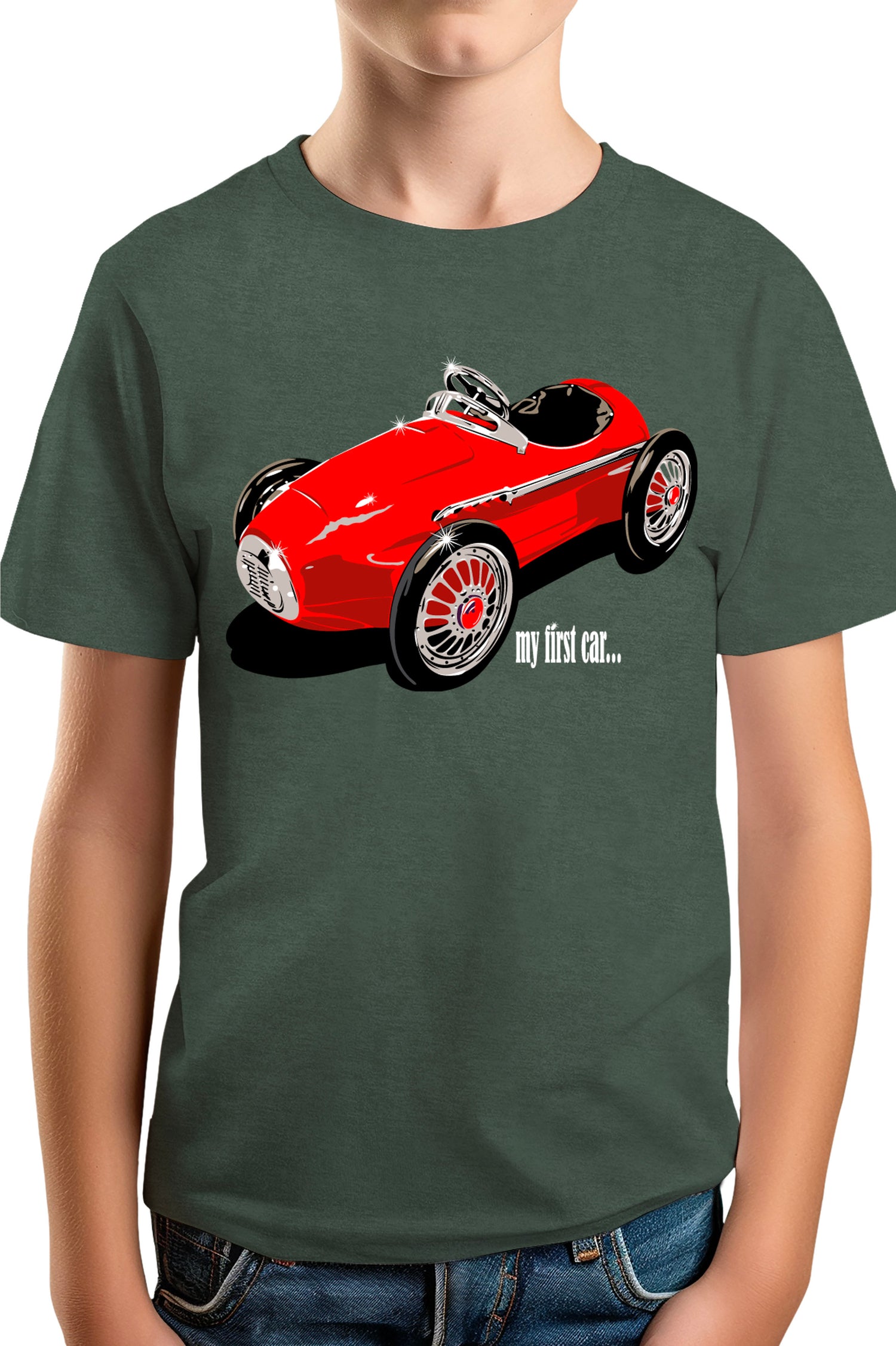 T-Shirt Garçon Voiture My First Car