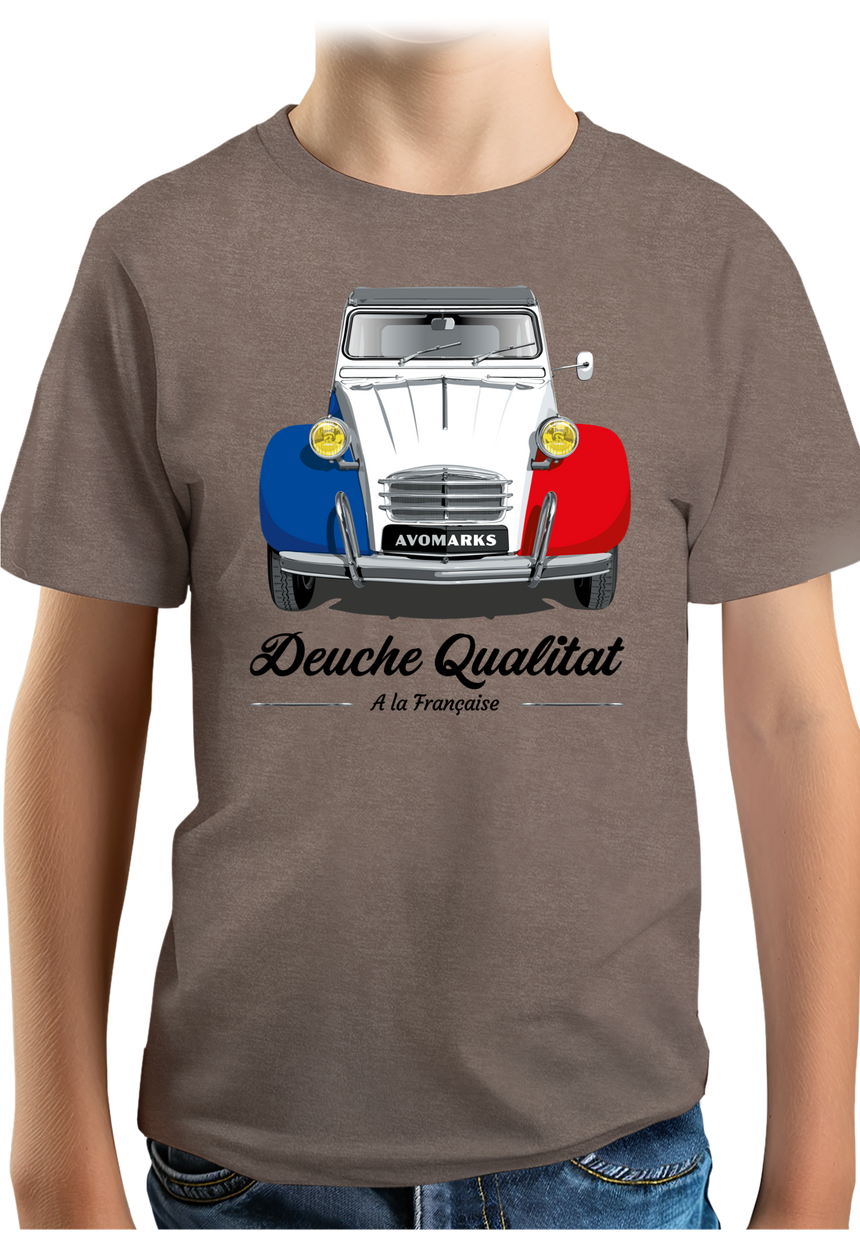 T-Shirt Garçon 2 CV qualité à la française