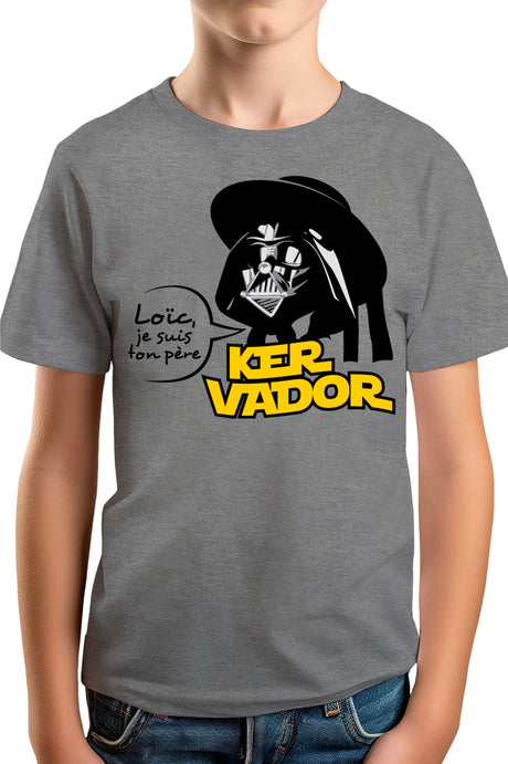 T-Shirt Garçon Kervador Et Son Fils Loic
