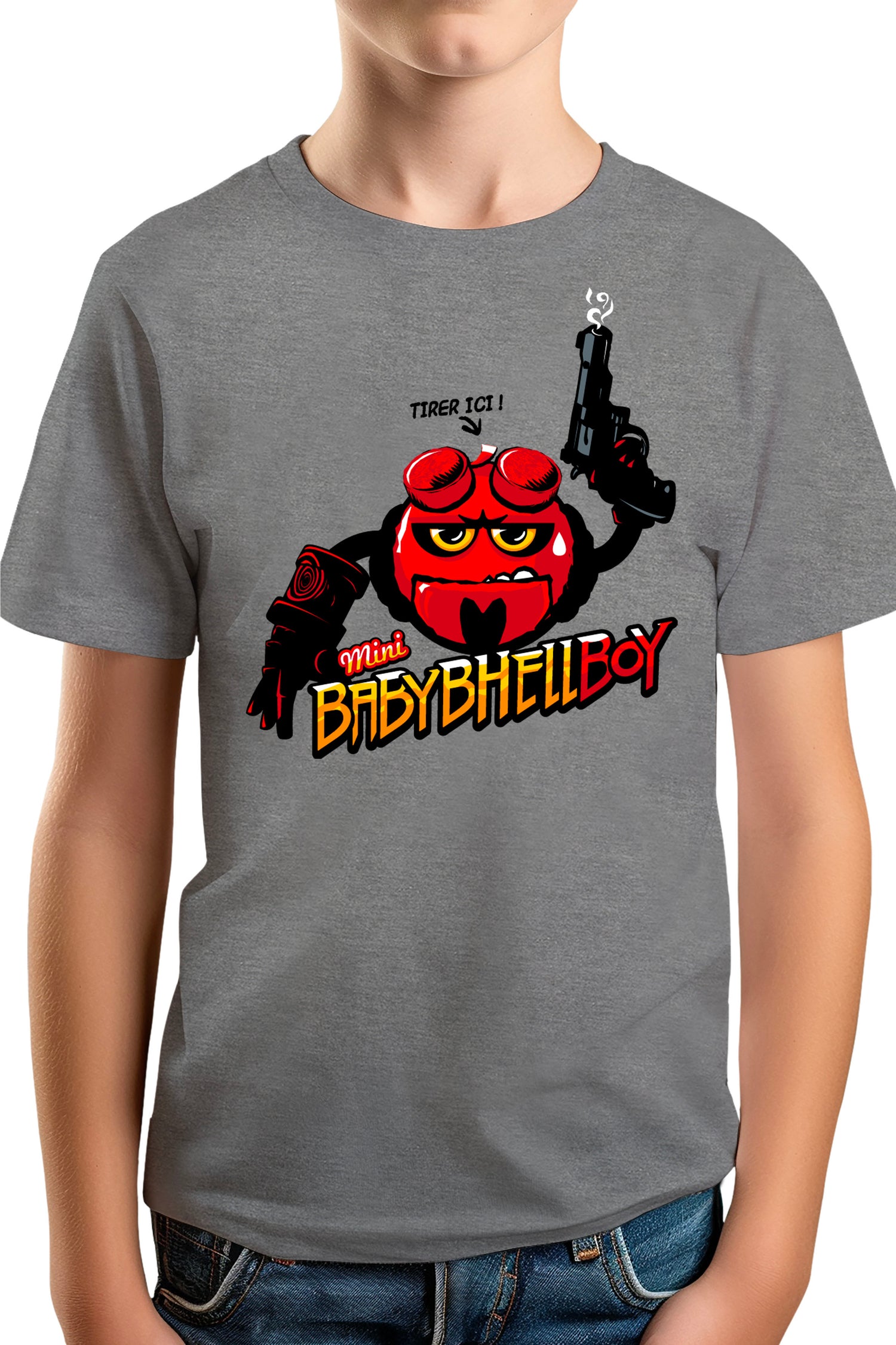 T-Shirt Garçon Baby Hell boy fromage à déguster