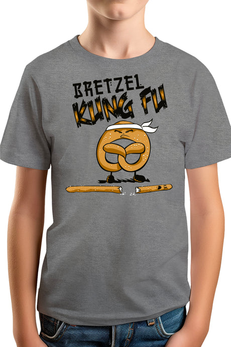 T-Shirt Garçon Le Bretzel est plus fort que le Stick