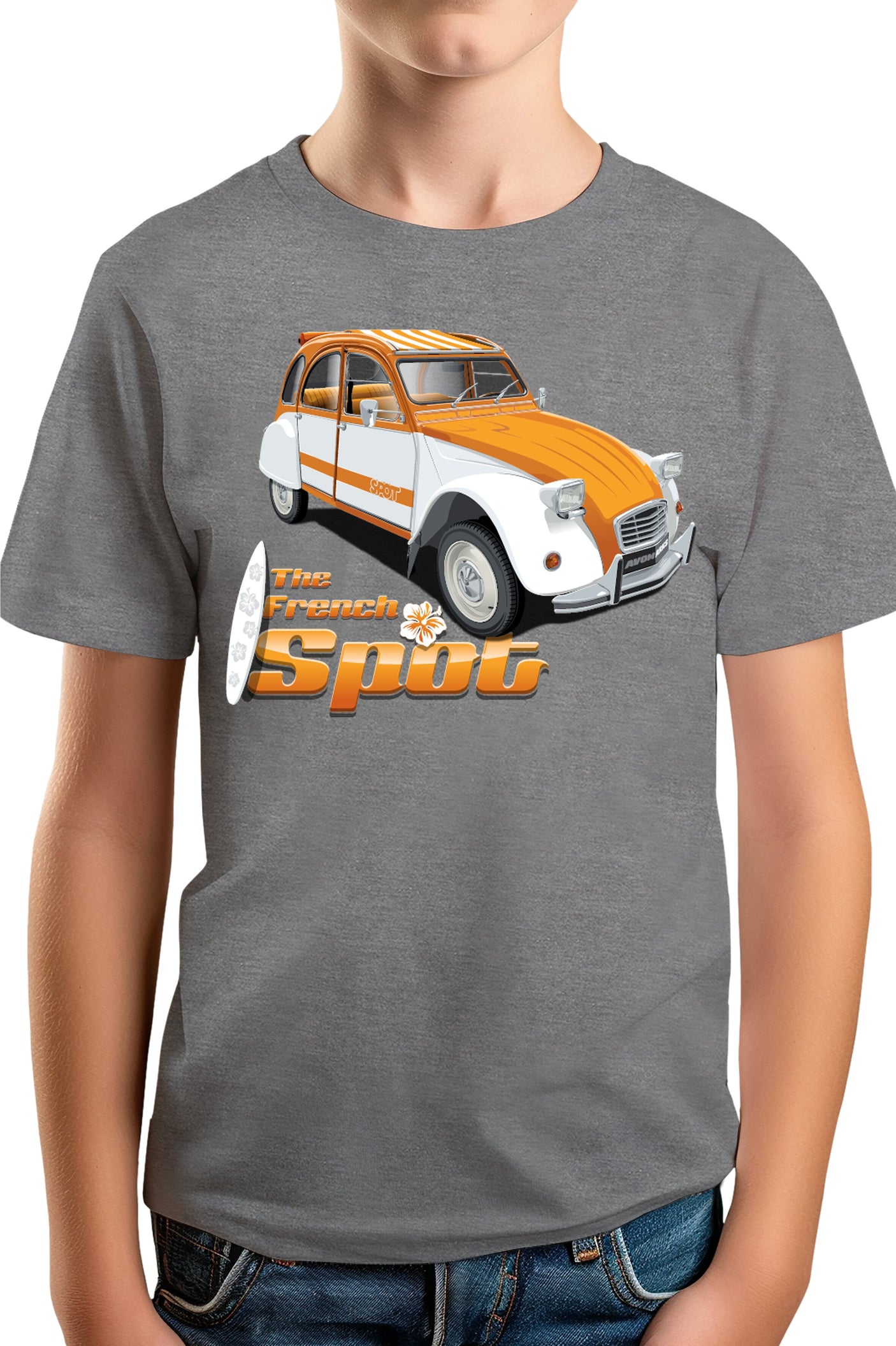 T-Shirt Garçon The french spot 02 cv