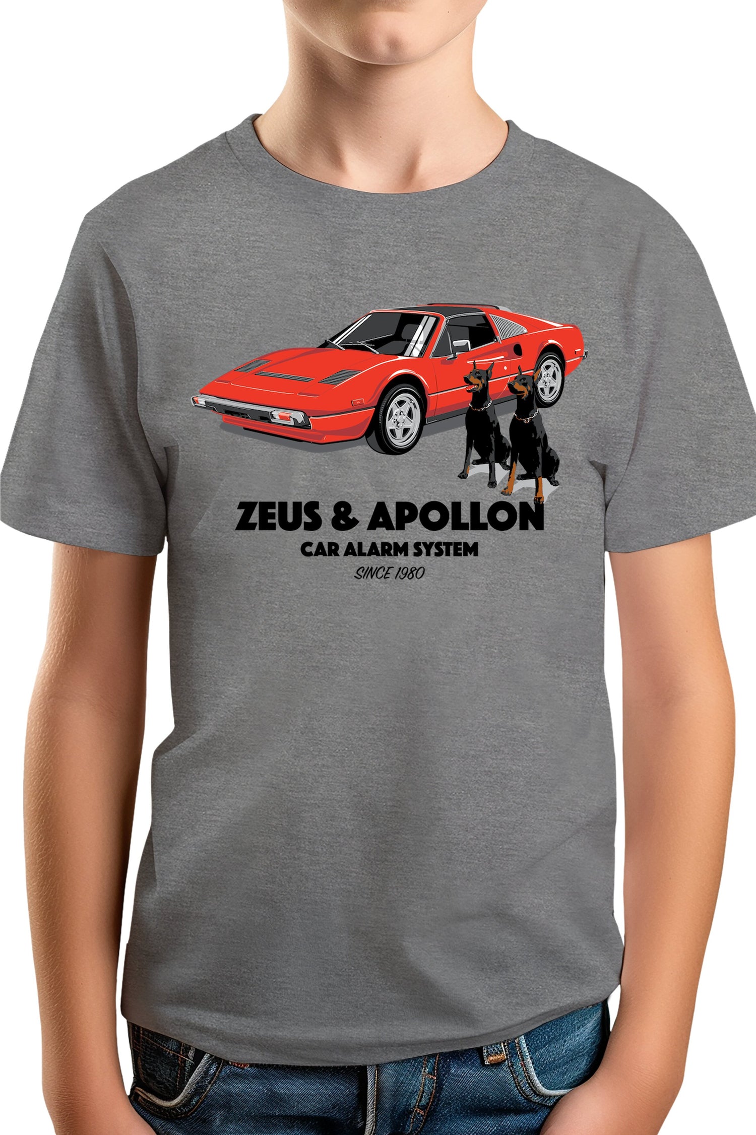 T-Shirt Garçon Zeus et Apollon Alarm depuis 1980