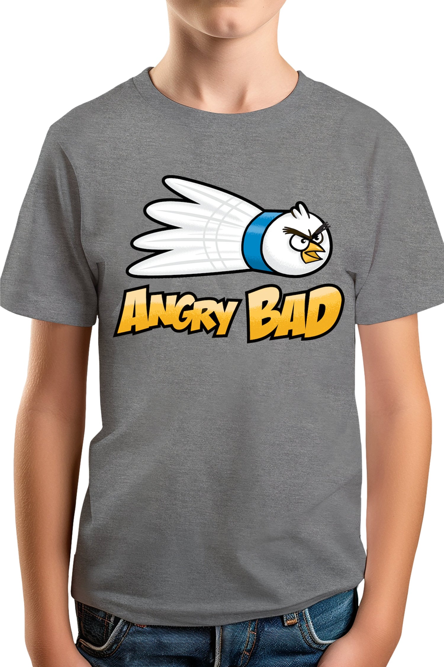 T-Shirt Garçon Angry Bad, tout détruire