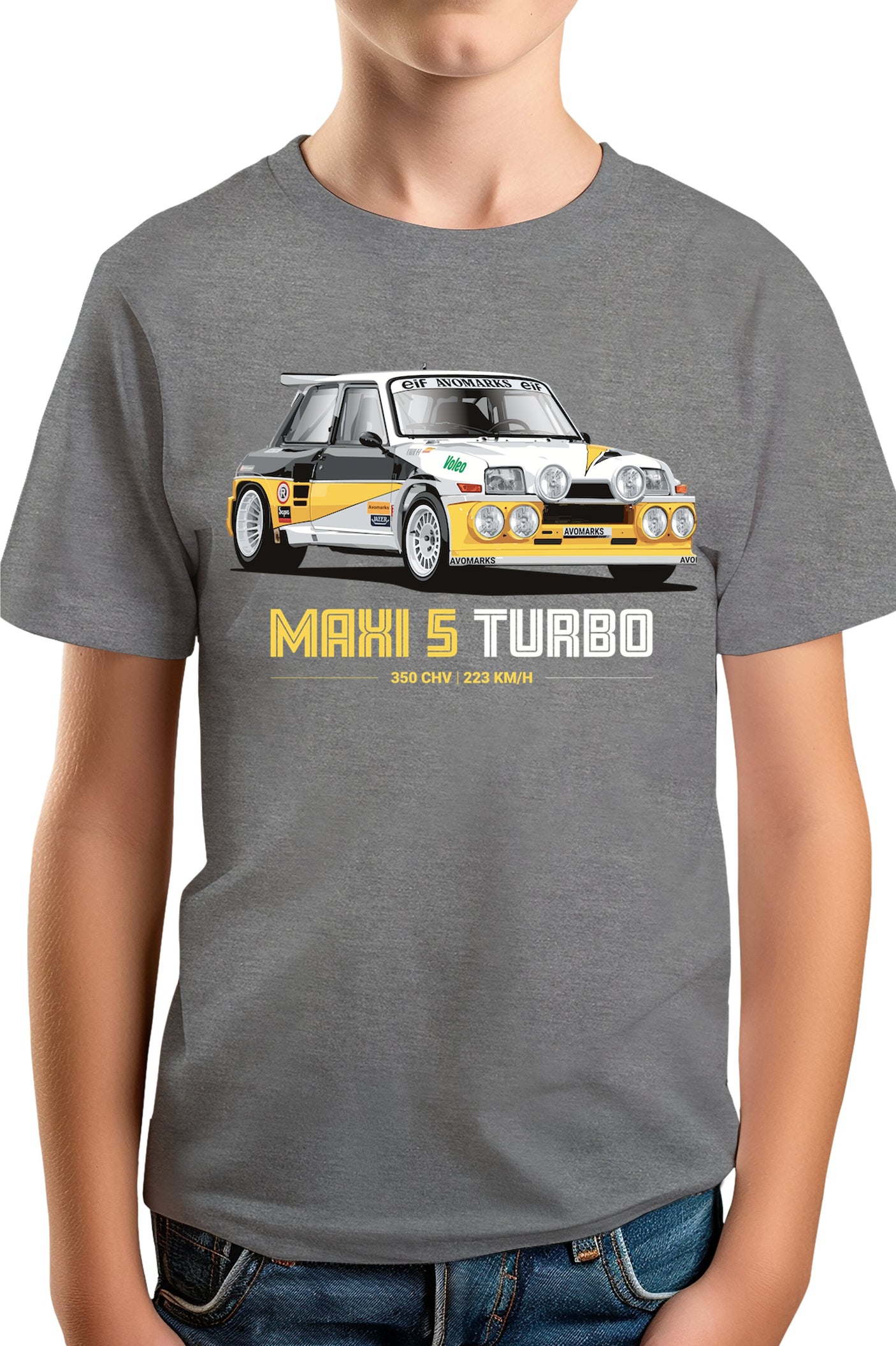T-Shirt Garçon Maxi 5 Turbo