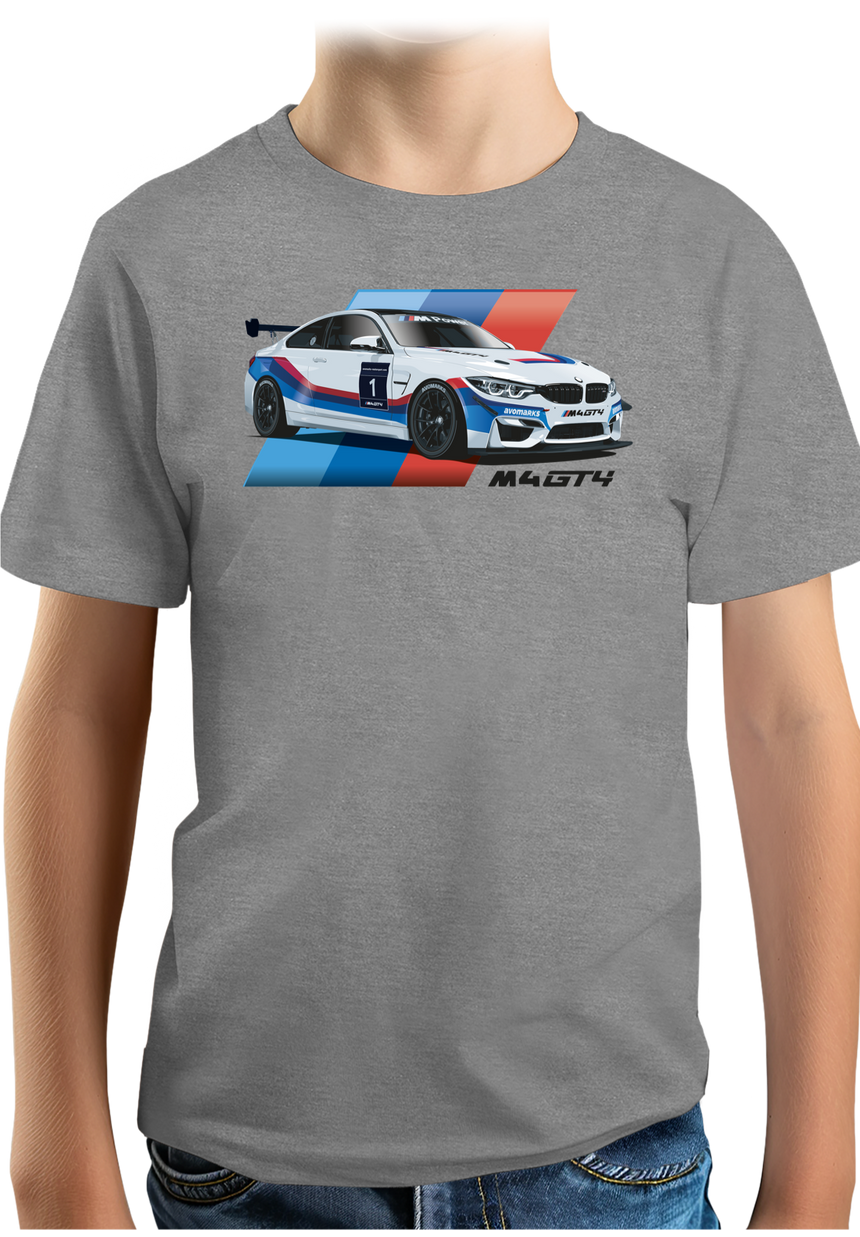 T-Shirt Garçon Voiture de course GT4