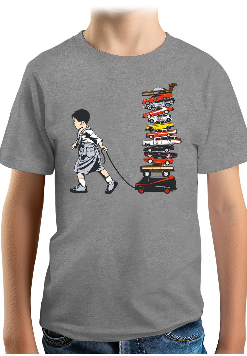 T-Shirt Garçon La Collection de voitures via les séries télé