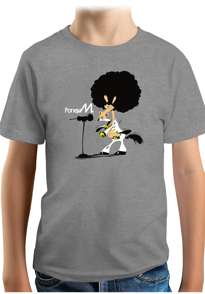 T-Shirt Garçon Chanteur Poney M