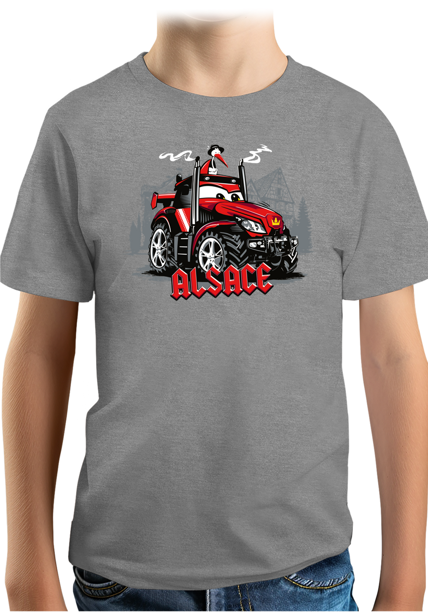 T-Shirt Garçon Le Super tracteur Alsacien