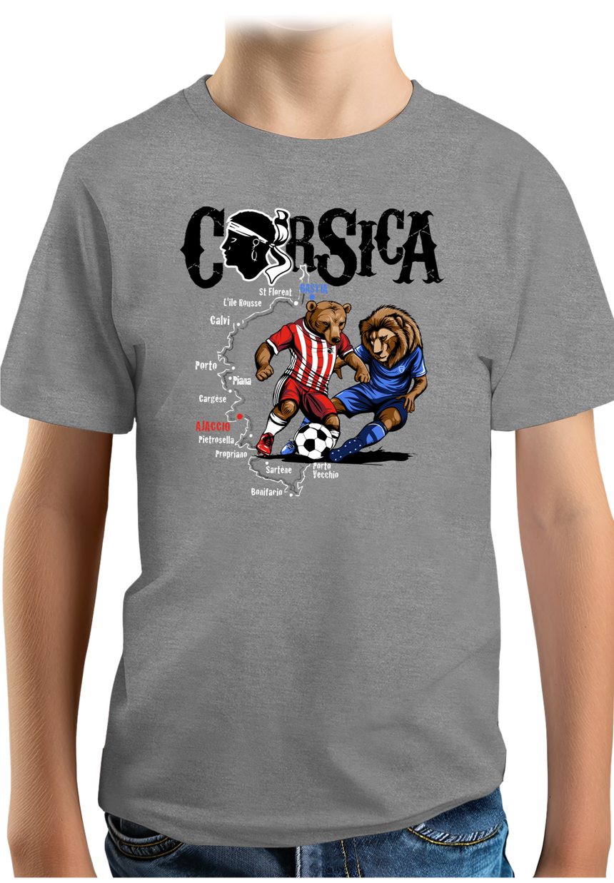 T-Shirt Garçon L'ultra Corsica Foot