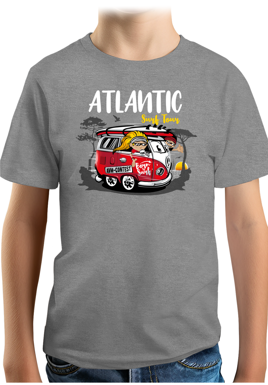 T-Shirt Garçon Le van des surfeurs