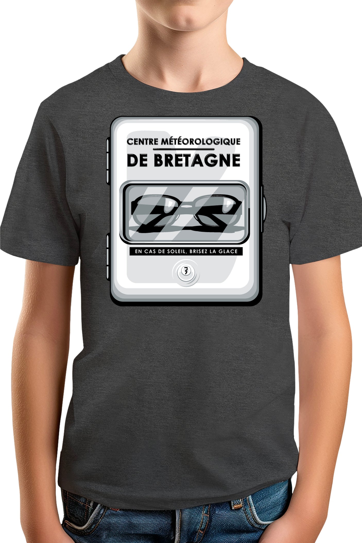 T-Shirt Garçon Sun Glass Bretagne Lunette