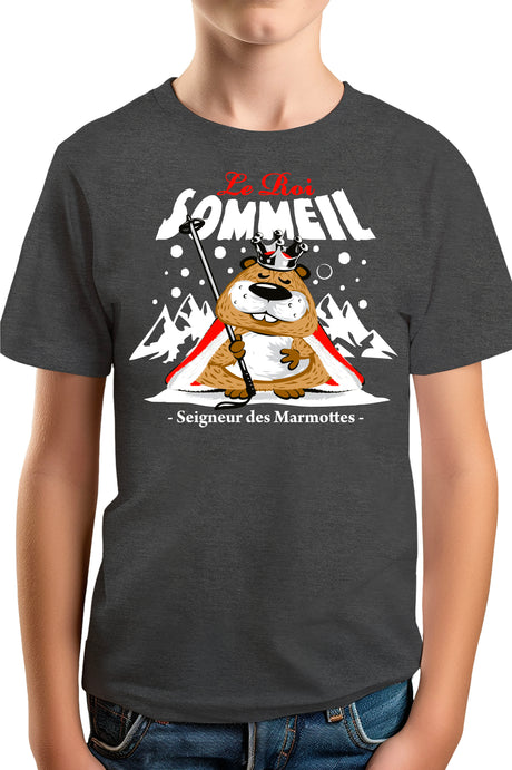 T-Shirt Garçon Le seigneur des marmottes