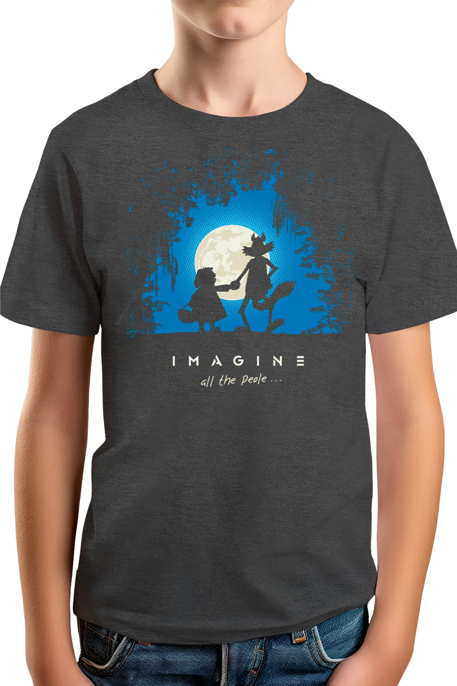 T-Shirt Garçon Conte loup et chaperon