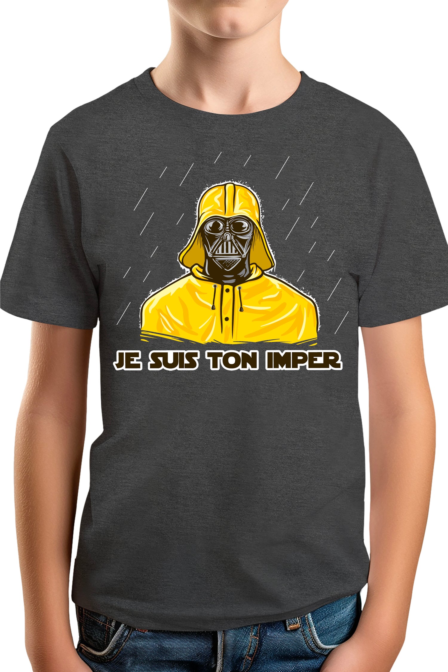 T-Shirt Garçon Je suis ton imperméable