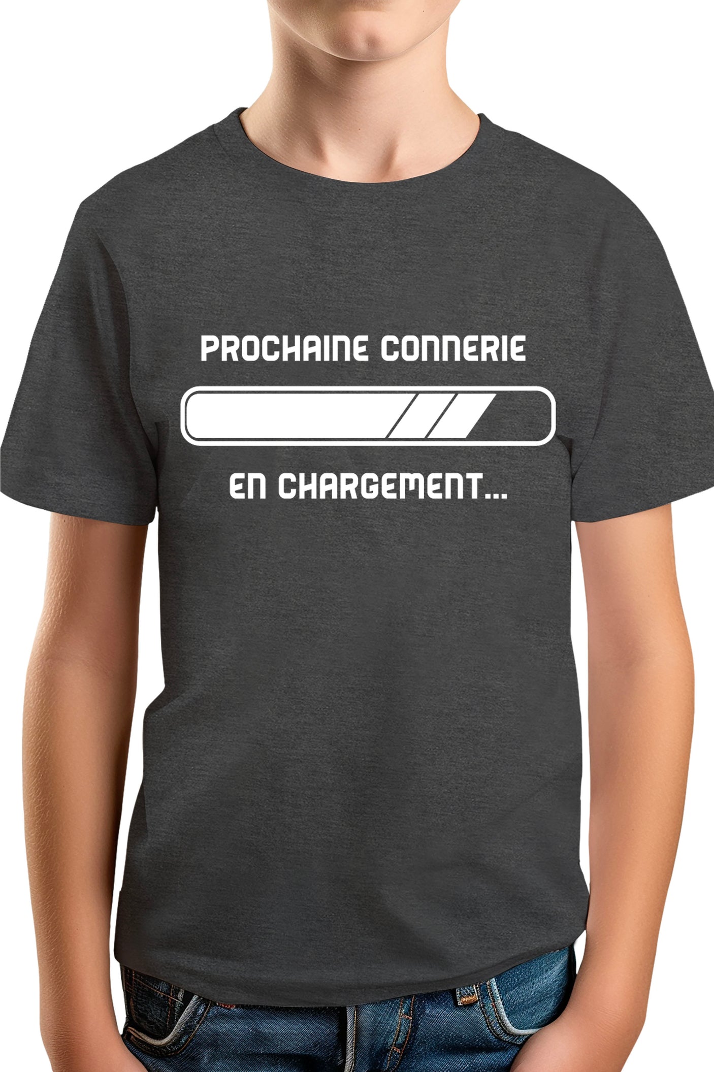 T-Shirt Garçon Prochaine connerie en chargement