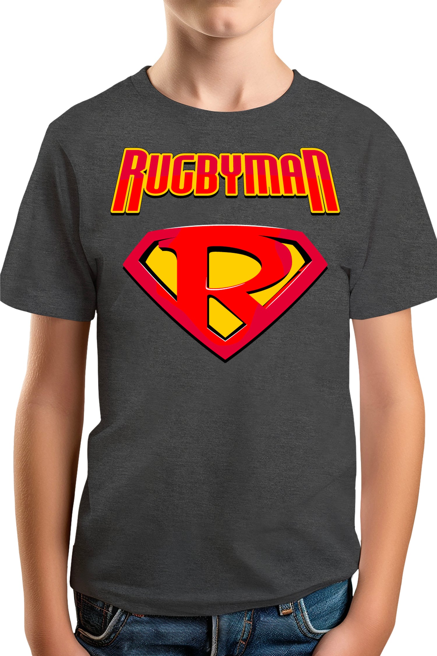 T-Shirt Garçon Rugbyman