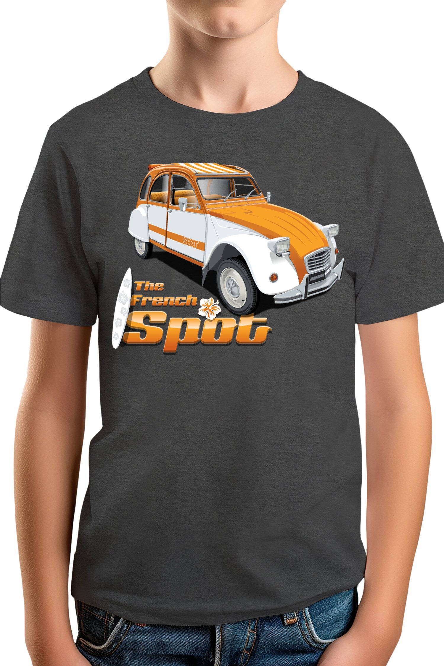 T-Shirt Garçon The french spot 02 cv