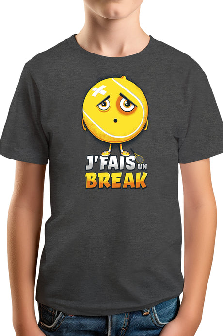 T-Shirt Garçon Balle de break