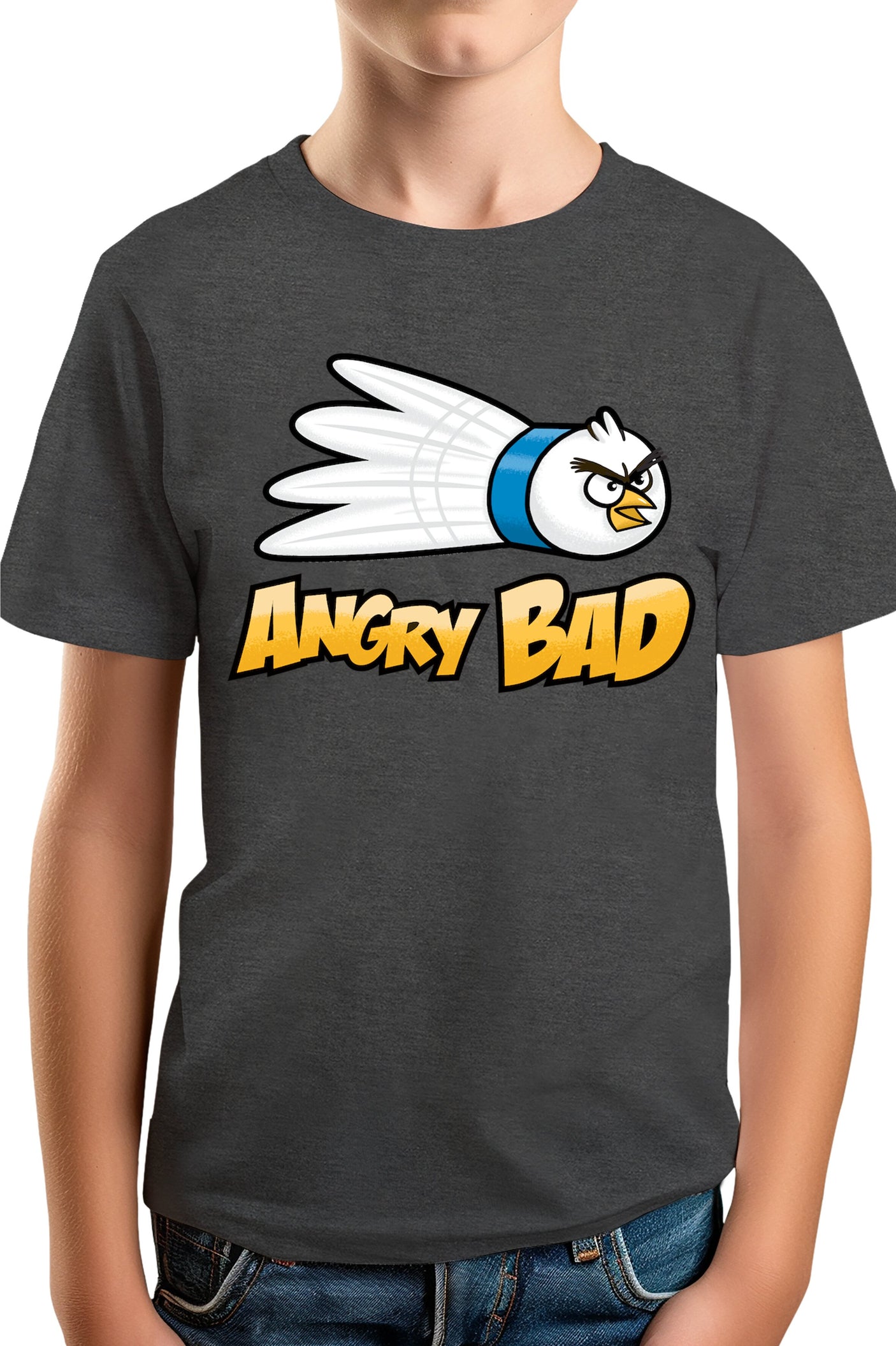 T-Shirt Garçon Angry Bad, tout détruire