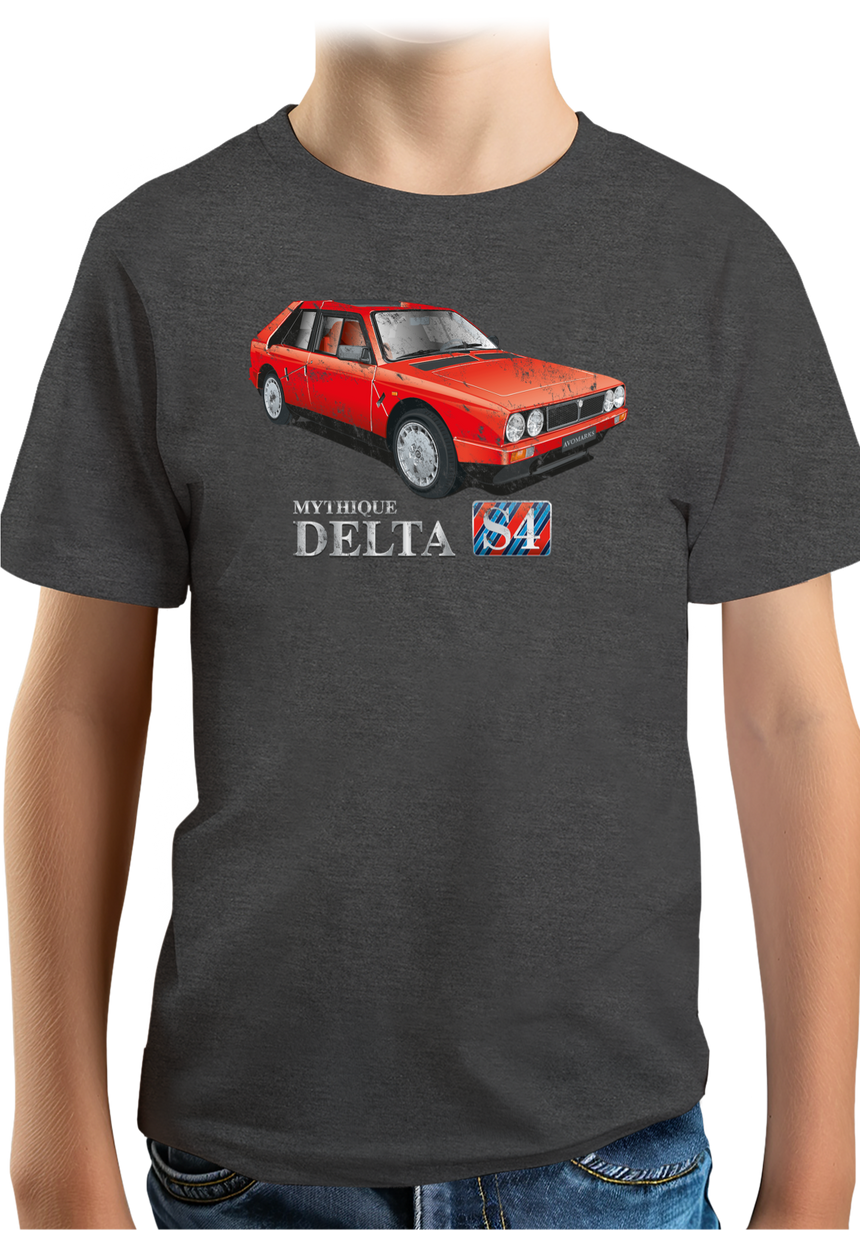 T-Shirt Garçon Voiture Mythique Delta S4