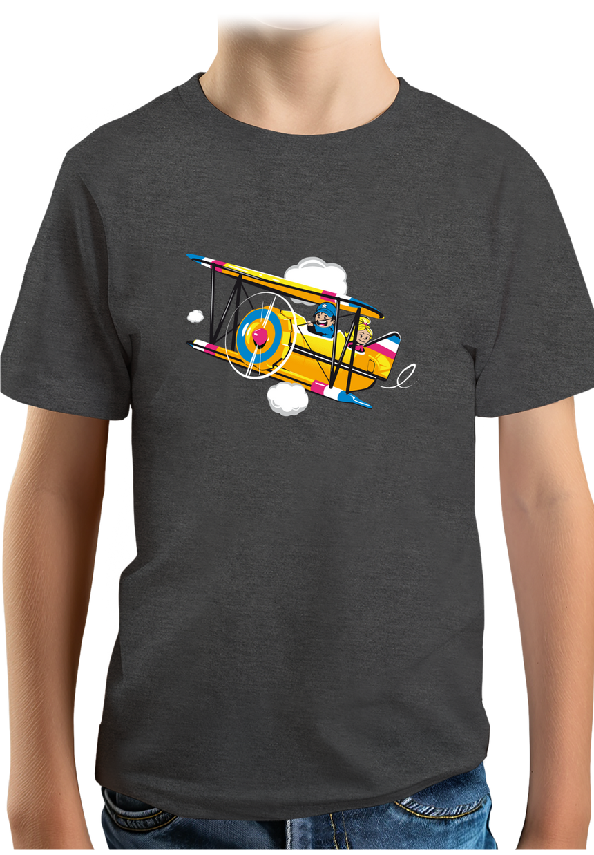 T-Shirt Garçon Balade En Avion