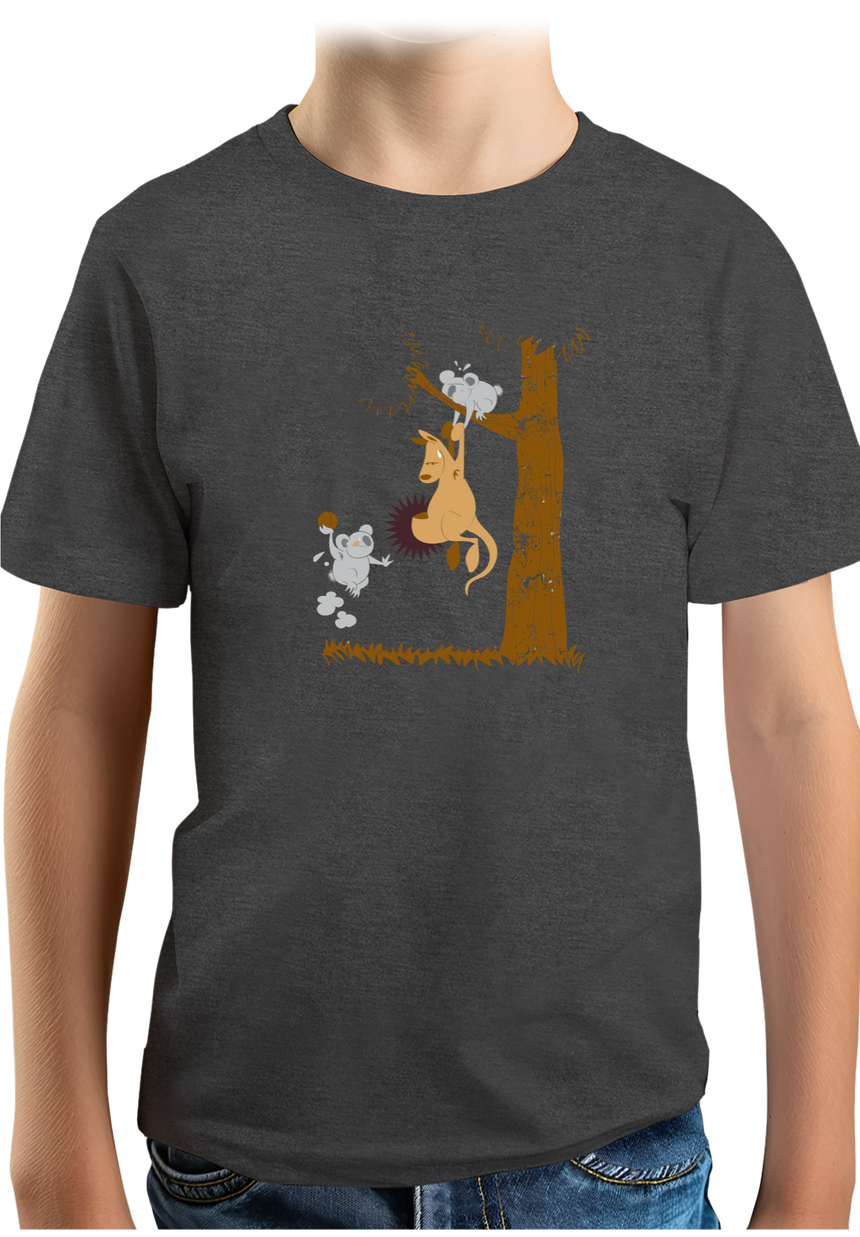 T-Shirt Garçon Basket kangourou et koala