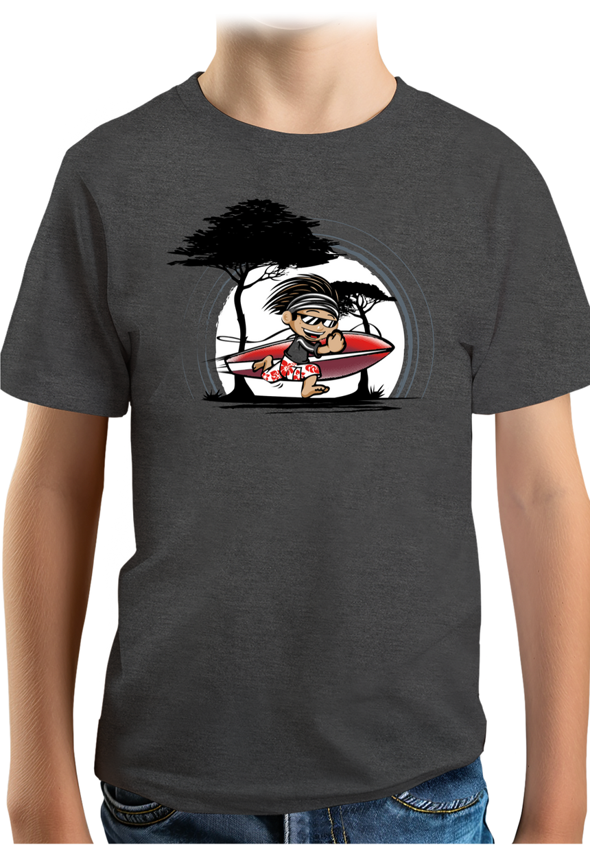 T-Shirt Garçon Surfer au plus vite
