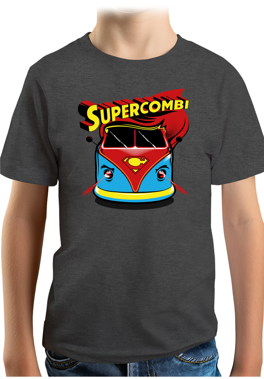 T-Shirt Garçon Le combi des Super héros