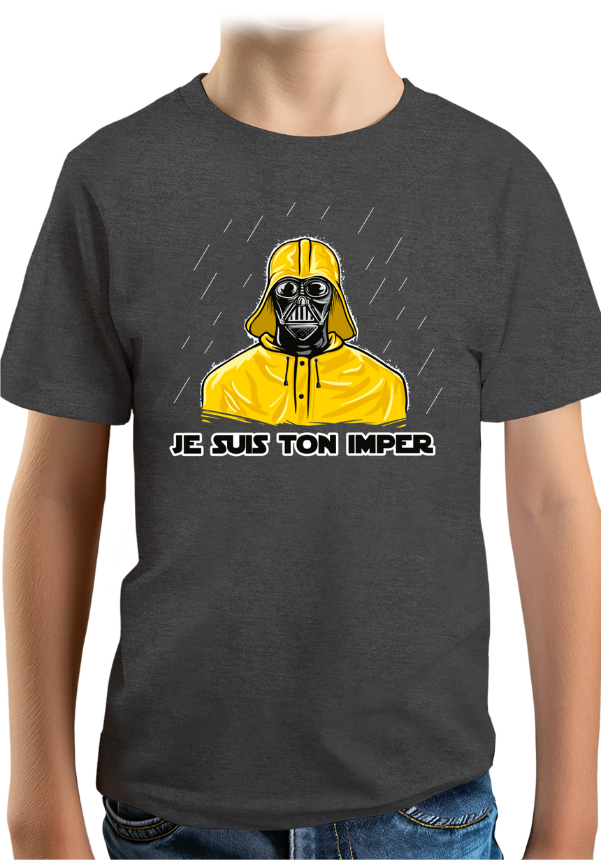 T-Shirt Garçon Je suis ton imperméable
