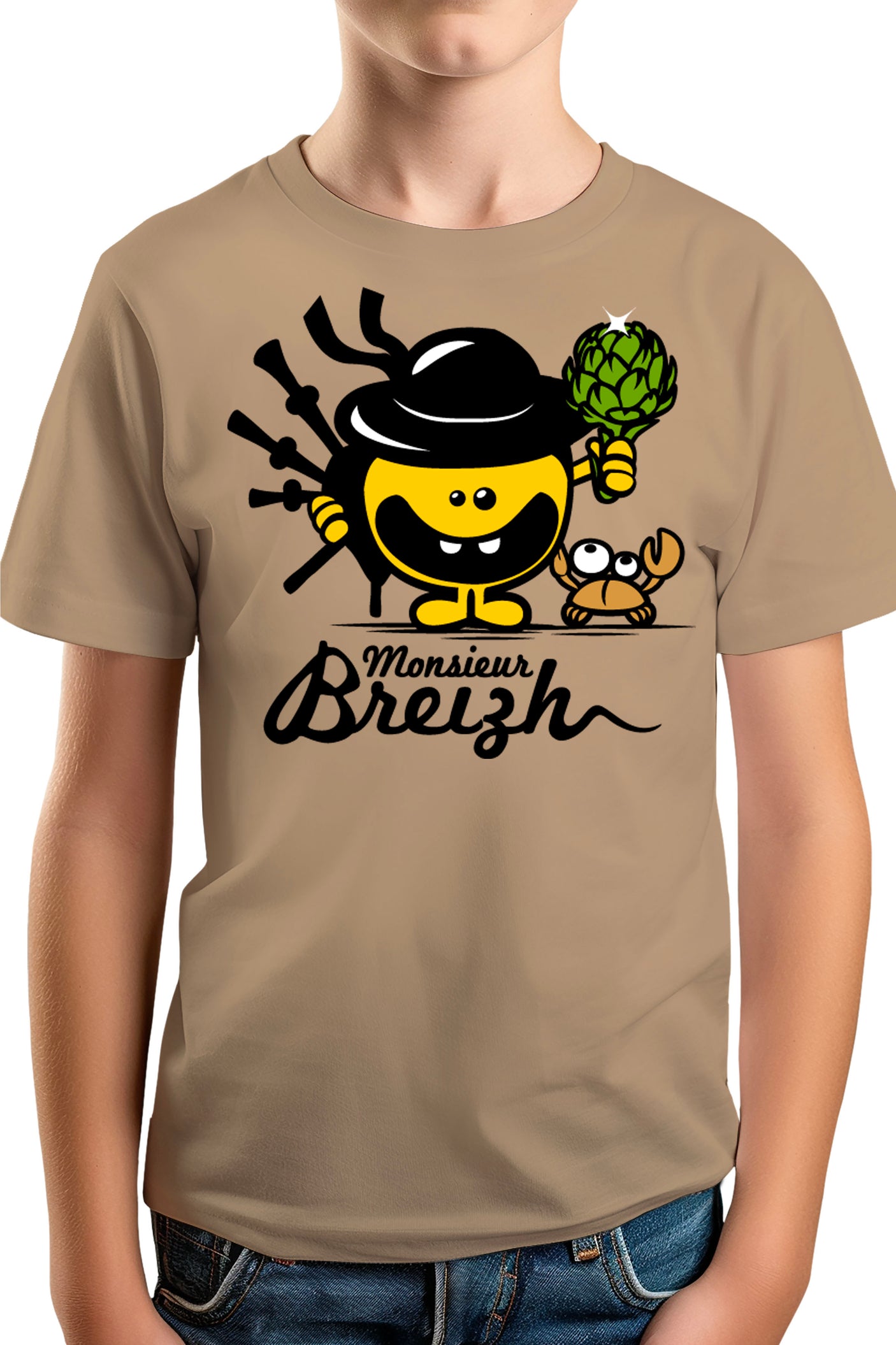 T-Shirt Garçon Mister Breizh