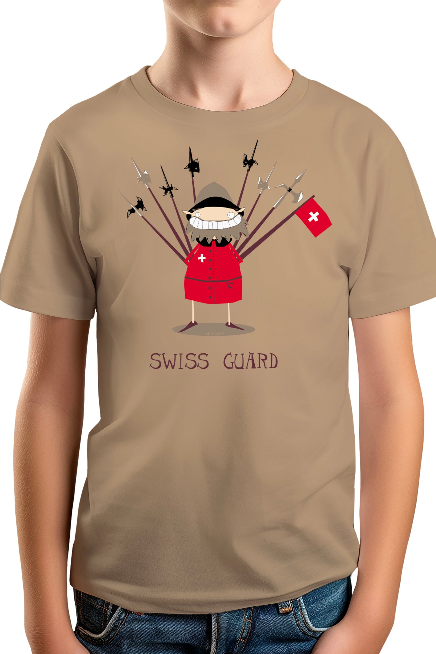 T-Shirt Garçon Swiss Guard